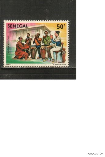 Сенегал-1980 (Мих.712) ,  ** ,  Музыка