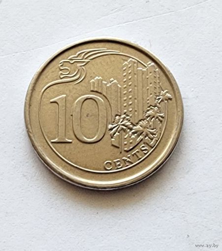 Сингапур 10 центов, 2013