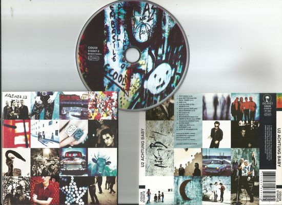 U2 - Achtung Baby (EUROPE CD 1991)