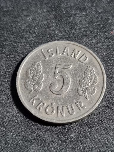 Исландия 5 крон 1978
