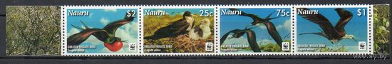 Фрегаты Науру 2008 год серия из 4-х марок в сцепке