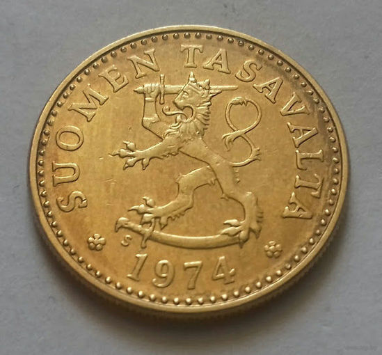 10 пенни, Финляндия 1974 г.