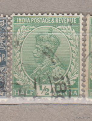 Британская Индия Король Георг V Индия 1926 год  лот 12