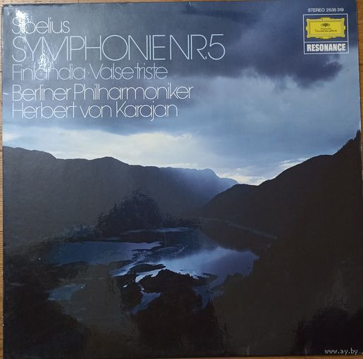 Jean Sibelius - Herbert von Karajan - Berliner Philharmoniker – Symphonie Nr.5 - Finlandia - Valse Triste
