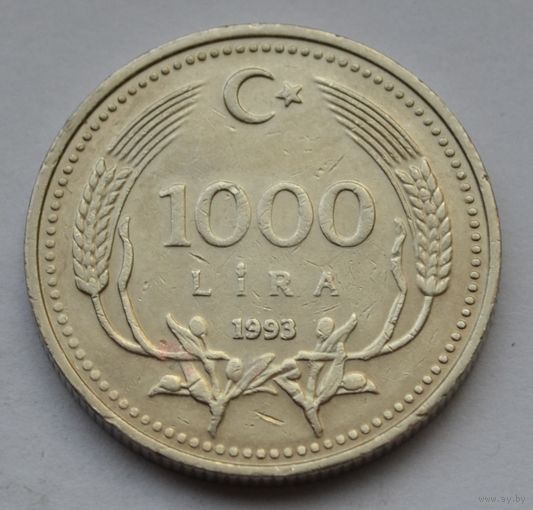 Турция, 1000 лир 1993 г.