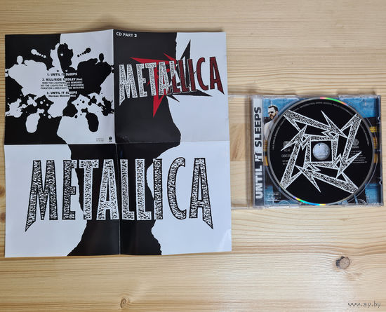 Metallica - Until It Sleeps (CD, Europe, 1996, лицензия) Part 2. MADE IN GERMANY