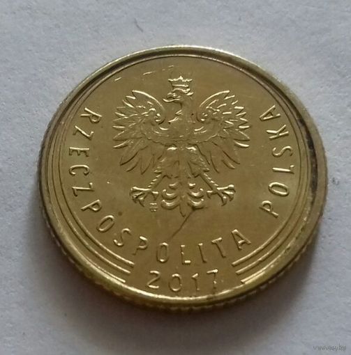 1 грош, Польша 2017 г.