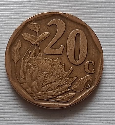 20 центов 1997 г. ЮАР