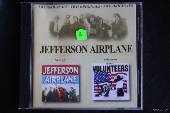 Jefferson Airplane - Takes Off / Volunteers (2000, CD)