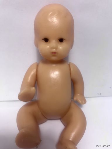 Кукла пупс, пупсик 13 см,глаза роспись, времена СССР