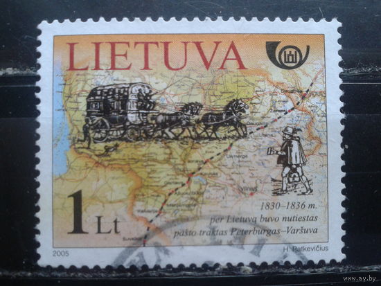 Литва 2005 История почты