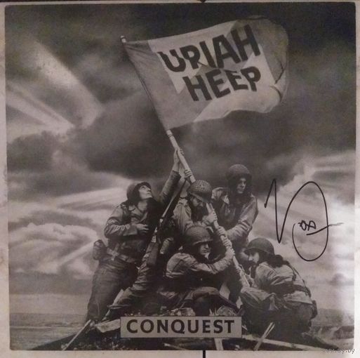 Uriah Heep - Conquest (UK) / с автографом Mick Box