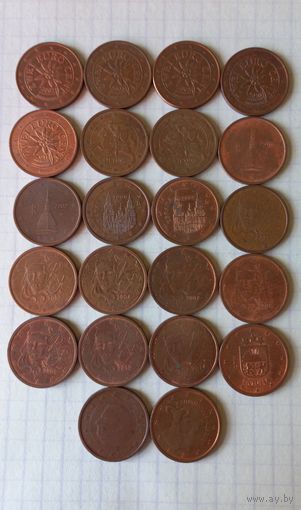Евро центы монеты евро цена за лот