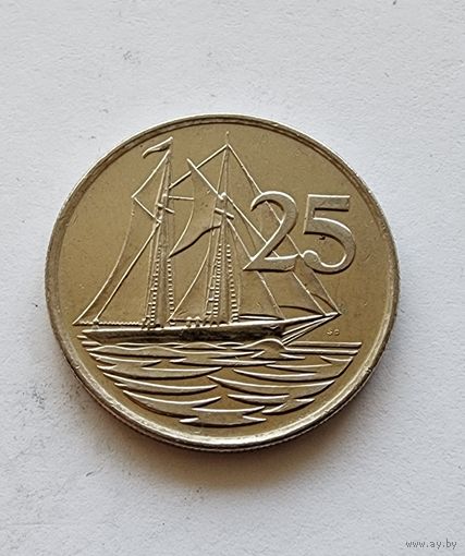 Каймановы острова 25 центов, 1999