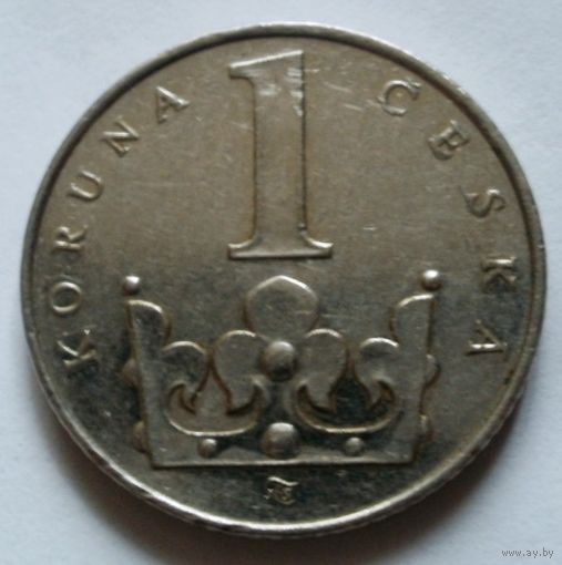 1 крона 1993 Чехия