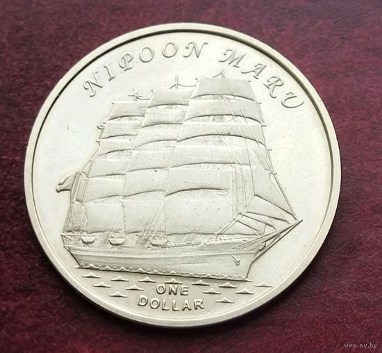 Острова Гилберта (Кирибати) 1 доллар, 2018. Нипун Мару.