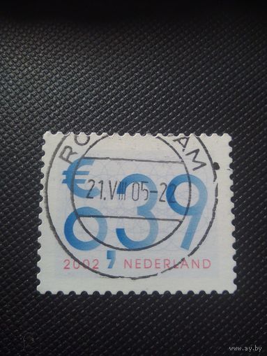 Нидерланды. Стандарт. 2002г. гашеная
