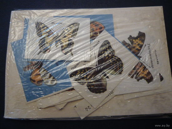 Спичечные этикетки: сувенирный набор :"Бабочки". ф-ка Балабаново