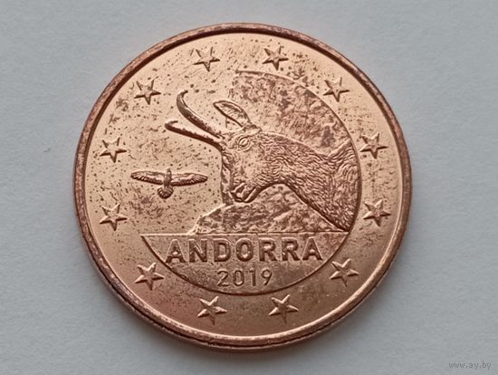 Андорра 5 евроцентов 2019 (2)
