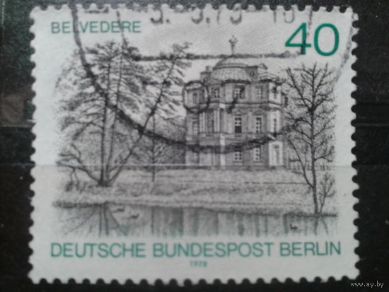 Берлин 1978 дворец Бельведер Михель-0,5 евро гаш.