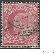 Индия. Король Эдуард VII. 1906г. Mi#71.