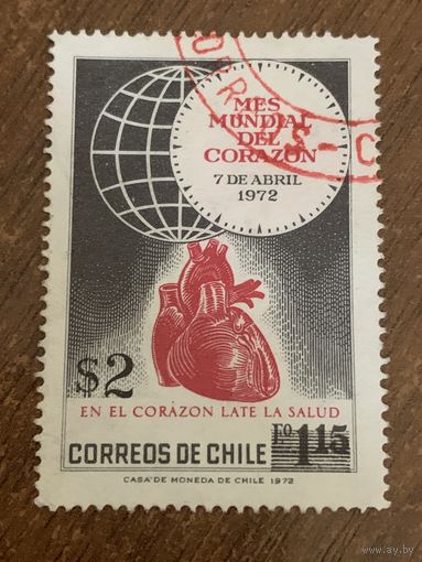 Чили 1972. Международный год сердца. Полная серия