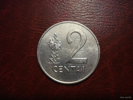 2 цента 1991 года Литва