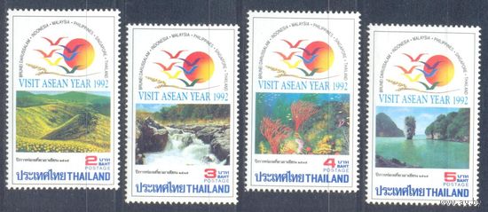 Тайланд 1992 Природа. Азия, 4 марки