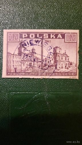 Польша -Восстановление Варшавы 1945 -1946 год