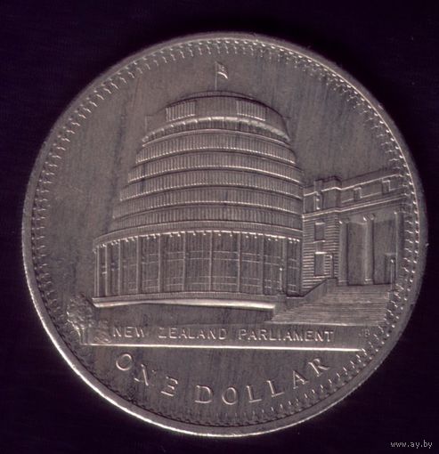 1 Доллар 1978 год Новая Зелландия Парламент