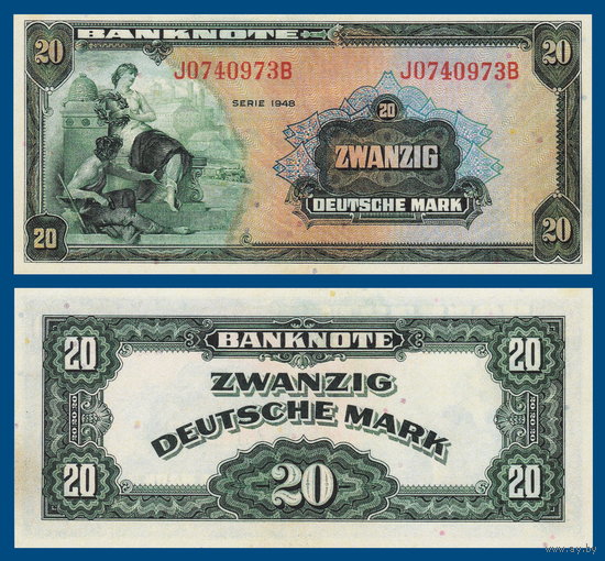 [КОПИЯ] Германия 20 марок 1948г. (2)