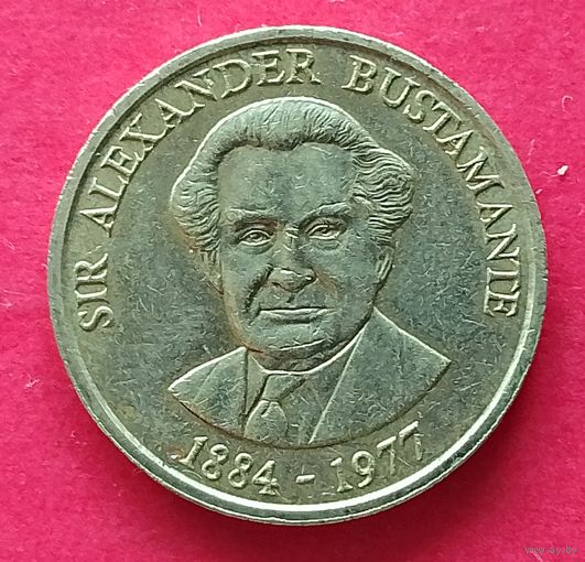 Ямайка 1 доллар, 1990-1993