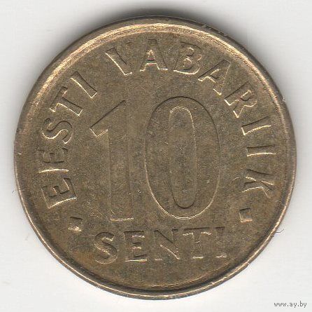 10 центов Эстония 2006 Лот 7160