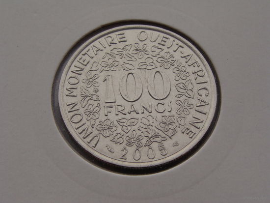 Западная Африка. 100 франков 2005 год  КМ#4