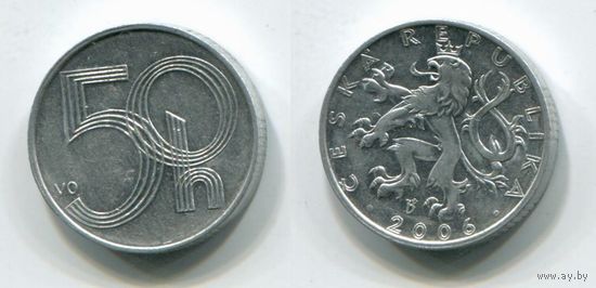 Чехия. 50 геллеров (2006, XF)