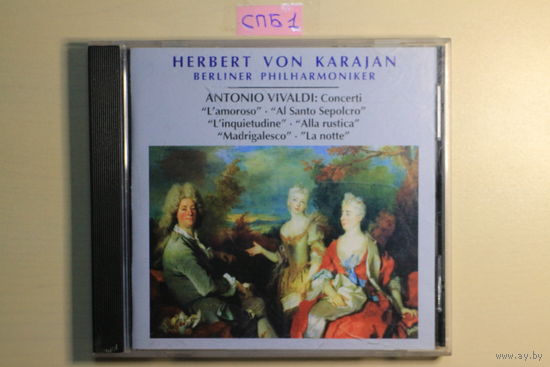 Herbert Von Karajan, Berliner Philharmoniker - Antonio Vivaldi (2000, CD)