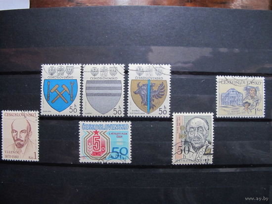 Лот марок ЧССР (1980-81 гг.)