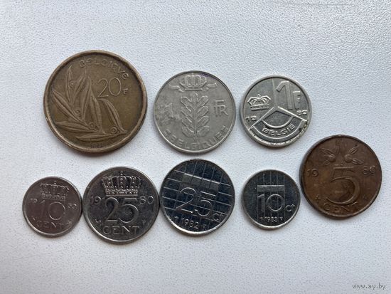 Монеты Бенелюкса ( без Люксембурга) одним лотом