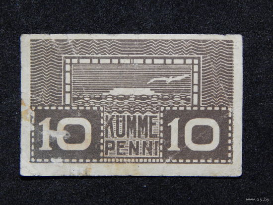 Эстония 10 пенни б/г (1919г.).