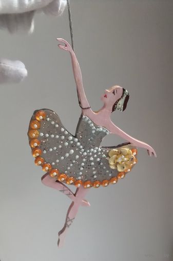 Ёлочная игрушка балерина