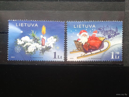 Литва 2005 Рождество и Новый год Полная серия