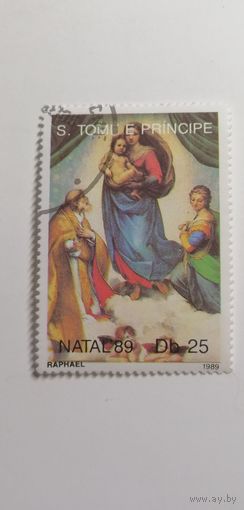 Сан Томе и Принсипи 1989. Рождественские Картины