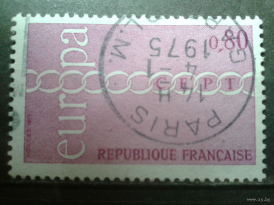 Франция 1971 Европа