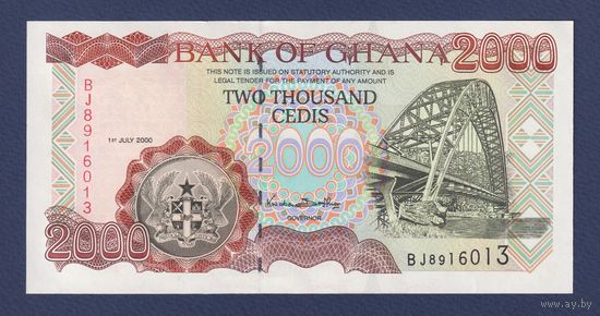 Гана, 2000 седи 2000 г., P-33e, UNC