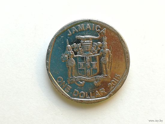 1 доллар 2015 года. Ямайка. Монета А3-6-1