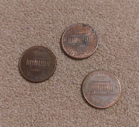 США 1 цент 1994, 2000, 2000D