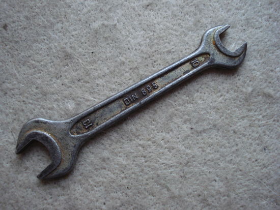 Старый рожковый гаечный ключ "WALTER". Германия, вторая половина прошлого века.