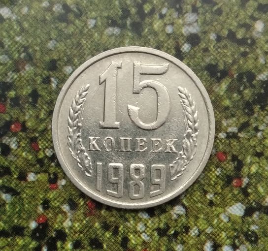 15 копеек 1989 года СССР.