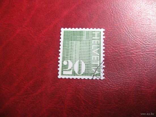 Марка стандарт 1970 год Швейцария