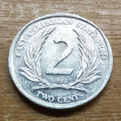 2 цента 2004 Восточные Карибы (1)